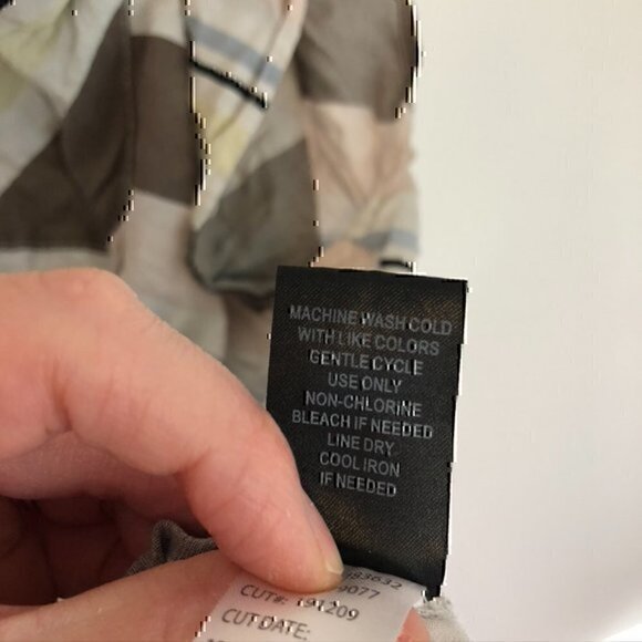 TORRID 3 Plus Size Challis Button Front Dolman Sleeve Top Brown Pink Stripe 3X - Picture 9 of 12